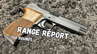 Sig P210: 700-Round Range Report (P210A)