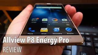 Allview P8 Energy Pro/Gionee Marathon M5 Plus Review (6 inch Battery Phone)