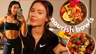 Healthy and Easy NOURISH BOWLS | low cal & filling  *weight loss*