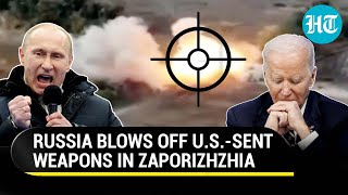 Russia Smashes U.S. Weapons in Zaporizhzhia; Zelensky Cries, 'Russian State Worse Than Animals'