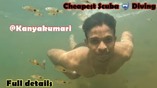 Kalikesam waterfalls-Scuba diving 🤿 at only Rs-30 @Kanyakumari must try #Kautham