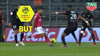 But Denis BOUANGA (55') / Nîmes Olympique - Stade Rennais FC (3-1)  (NIMES-SRFC)/ 2018-19