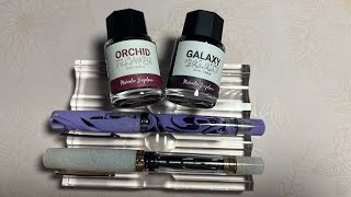 Two New Pens Day!  Nahvalur Original Plus Lavender Tetra & Matira Quartz