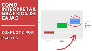 Cómo interpretar gráficos de cajas Boxplots | ¿Qué significa cada parte? | Estadística principiantes