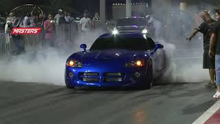 Dodge Viper 1700 HP vs Nissan GTR 1700 HP Rolling Drag Race