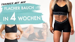 Flacher Bauch in 4 Wochen - trainier mit mir!