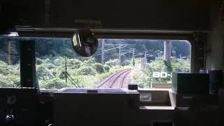 JR伯備線布原駅通過