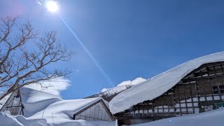 Backcountry ski in HAKKODA. バックカントリースキー　八甲田