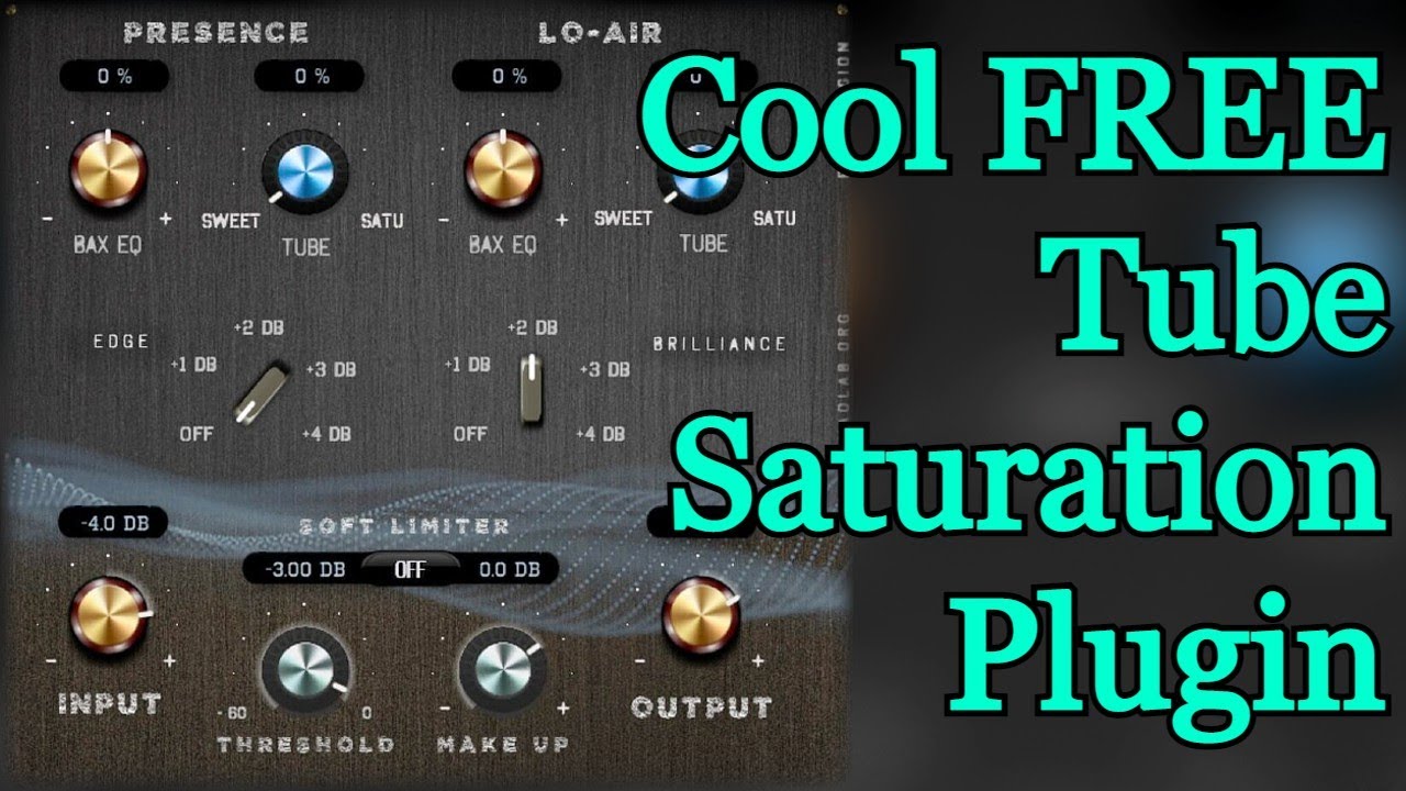 Cool FREE Tube Saturation VST Plugin By Smao Lab - Yamatube - Quick ...