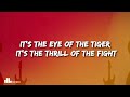 survivor eye of the tiger lyrics