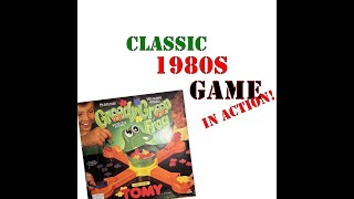 Greedy Green Frog Game - motorised retro 80s fun toy from TOMY