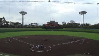 慶應義塾ー横浜創学館　３回裏　2016年神奈川県高校野球秋季大会 準々決勝