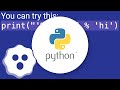 How can I fill out a Python string with spaces?