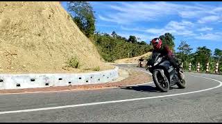 Most beautiful road in Bangladesh. Sindukchari hill road.