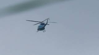 【盗撮】愛知県警察航空隊JA21APあけぼの（Bell 412EP※信号なし）ストーカー飛行②2023年3月18日（土）【監視・迷惑飛行】