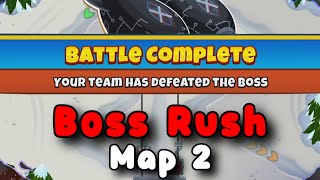 Boss Rush 116 Pops | Minimum Monkey Knowledge | Map 2 | BTD6 Tutorial