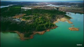 一次期待已久的飞行航拍安大略Fly over Ontario Province。 Muskoka  North Bay West No pissing 瓦纳皮蒂湖 Sudbury  key River