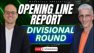 NFL Opening Line Report | 2025 NFL Playoffs | NFL Divisional Round Odds | January 13, 2025