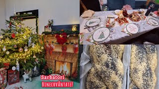 Masa de Crăciun!Ajunul Crăciunului 2024! Vlogmas 🎄