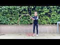 how to hula hoop tricks for beginners 解锁呼啦圈的简单玩法 让孩子爱上运动！｜一起学英语