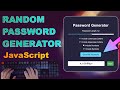 ASMR Programming - Password Generator using JavaScript - No Talking