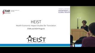 HEIST Workshop 1: Intro (Health Economic Impact Studies for Translation)