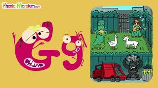 Level 1 - Video 3.2 Sing Gg ~ Phonicsmonsters.com