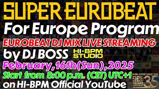 【Eurobeat】DJ LIVE STREAM!!