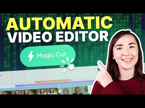 Edit with an automatic video editor! | AI Magic Cut tool