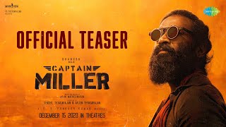 Captain Miller - Teaser | Dhanush, Shivarajkumar, Sundeep Kishan, Priyanka Mohan | Arun Matheswaran