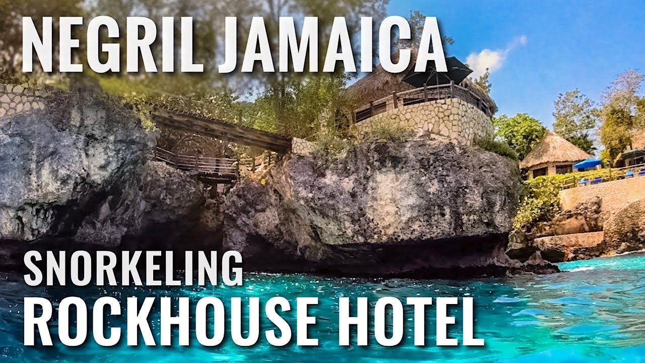 Snorkeling NEGRIL, JAMAICA Rockhouse Hotel [4K] - YouTube