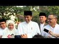 presiden jokowi dan ibu iriana salat iduladha 1440 h bogor 11 agustus 2019