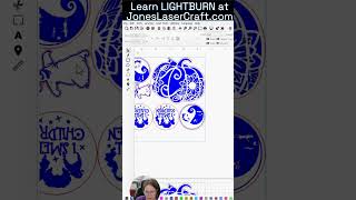 Lightburn 2.1 Nesting Tool! Finally #lightburntutorial #lightburn2.1