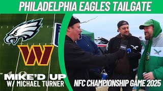 Eagles fans talk trash before beating Commanders to head to Super Bowl | Mike'd Up w/ Michael Turner