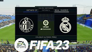 FIFA 23 - Getafe vs Real Madrid -  La Liga | PC Gameplay 1080p60fps]