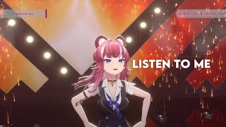 【煌Kirali】Listen to me / 煌Kirali【純剪輯】#霓NEOn3DSHOWCASE