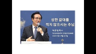 상한갈대를 꺽지 않으시는 주님 [익산바울교회 박운암목사] 2021.11.7