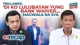 Trillanes di tatantanan si Duterte sa bank waiver