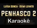 Luísa Sonza · Demi Lovato - Penhasco2 - Karaoke Playback Instrumental