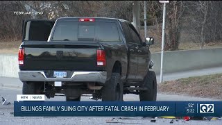 Family of Billings teen sues city over fatal crash