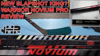 New mid kick slapshot king? Warrior Novium Pro hockey stick review