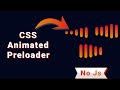 Creative CSS loading animation #DeveloperHub #CSS #LoadingAnimation