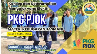 Konsep dan Keterampilan Mengajar yang Efektif - PKG PJOK Munir S. - Materi Kebugaran Jasmani