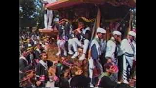 昭和63年岸和田だんじり祭 宮入 岸和田天神宮編 KYV   Danjiri Festival 1988 No,13