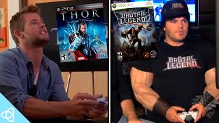 Celebrities Playing Their Own Video Games
