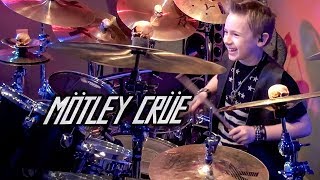 KICKSTART MY HEART  (9 year old Drummer)