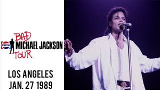 Michael Jackson: Bad Tour Live In Los Angeles, California January,27,1989 (Full Concert) Audio HQ