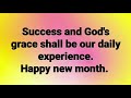 happy new month wishes and prayers