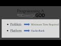 Minimum Time Required | HackerRank | Competitive Programming