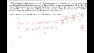 Java Writing Arrays Worksheet #2